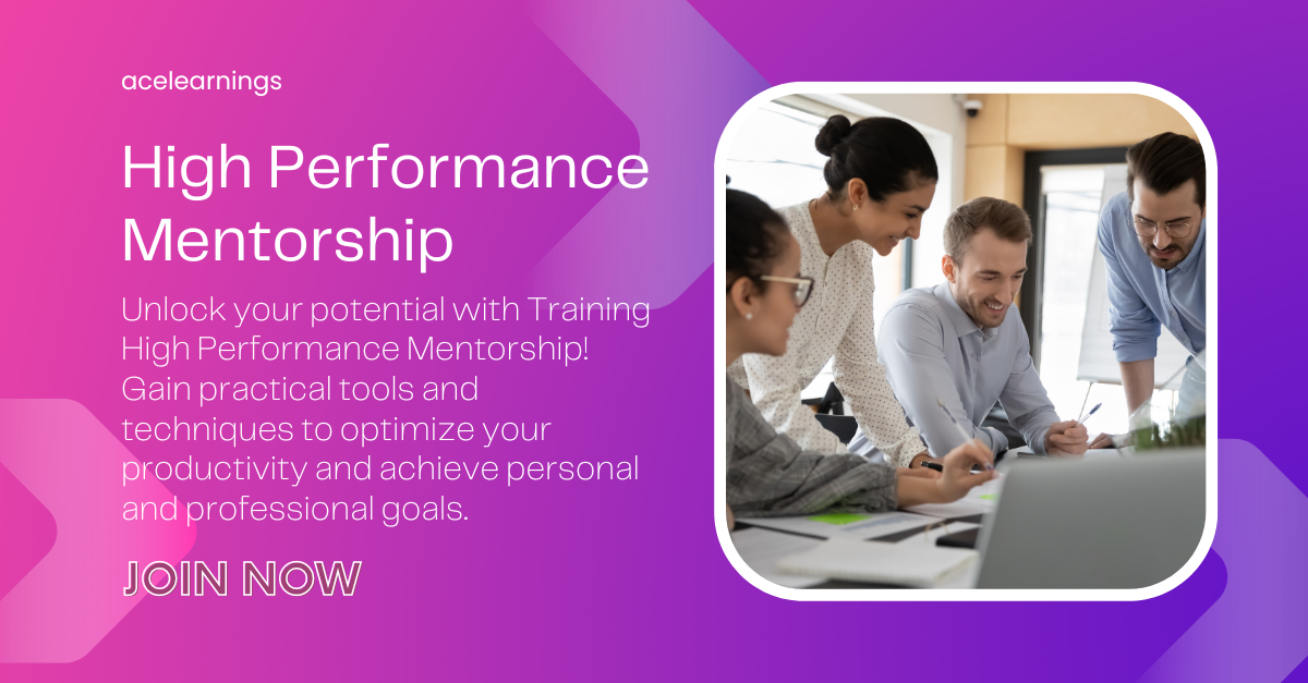 High Performance Mentorship Meningkatkan Kinerja Melalui Mentorship Unggulan